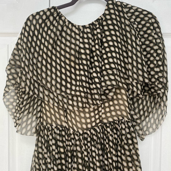 Jason Wu Silk Printed Dress - Picture 4 of 9